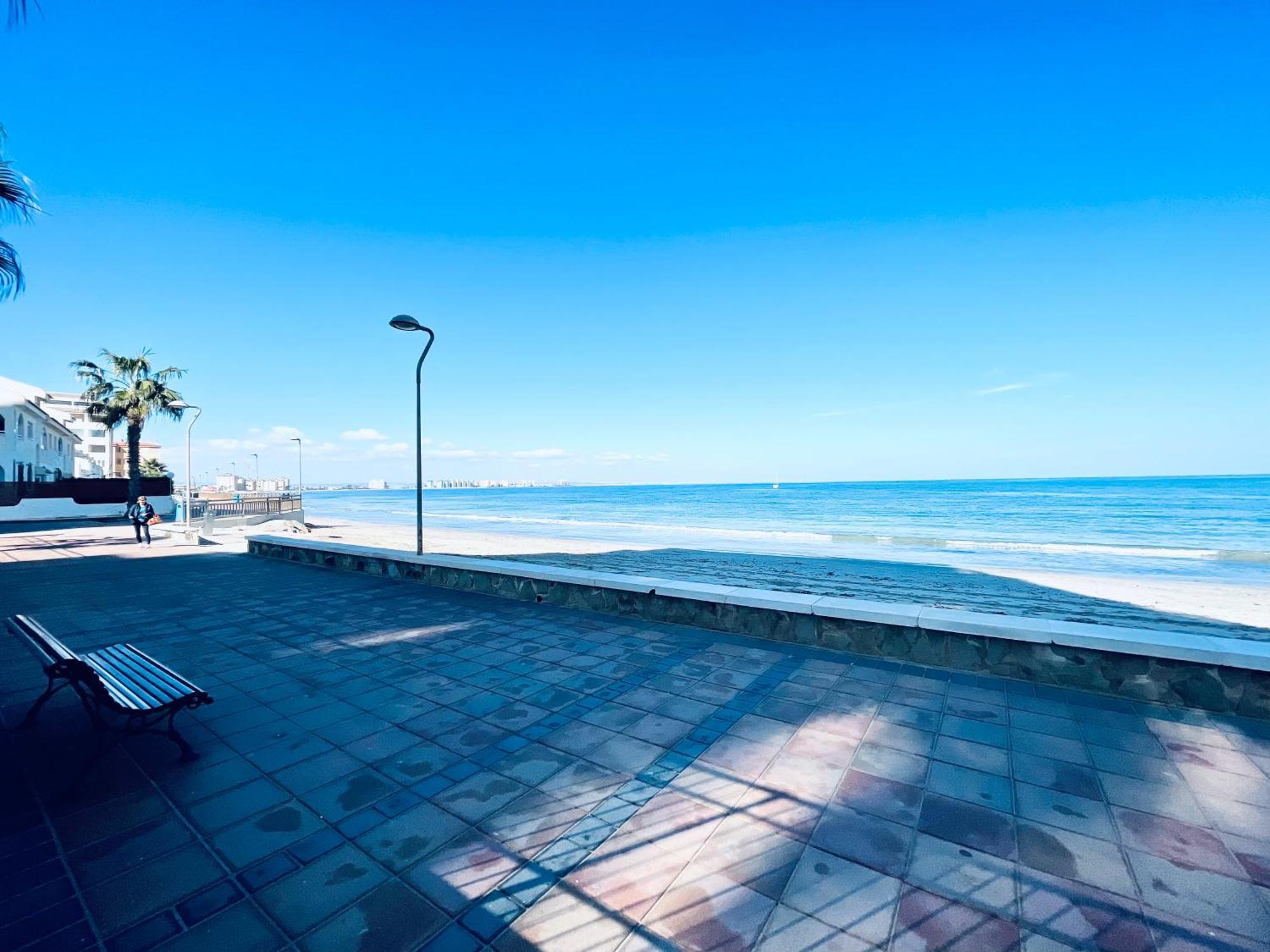Apartamento En Primera Linea Con Vistas A La Playa Ensenada Del Esparto Del Residencial Vina Del Mar Apartment Ла Манга Дел Мар Менор Екстериор снимка