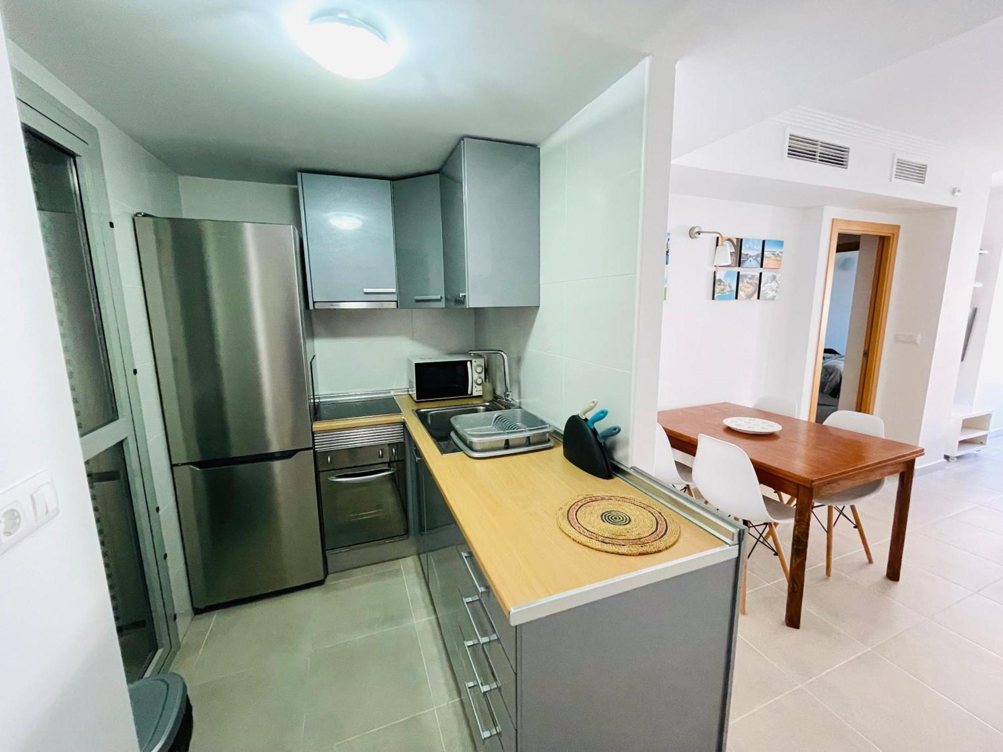 Apartamento En Primera Linea Con Vistas A La Playa Ensenada Del Esparto Del Residencial Vina Del Mar Apartment Ла Манга Дел Мар Менор Екстериор снимка