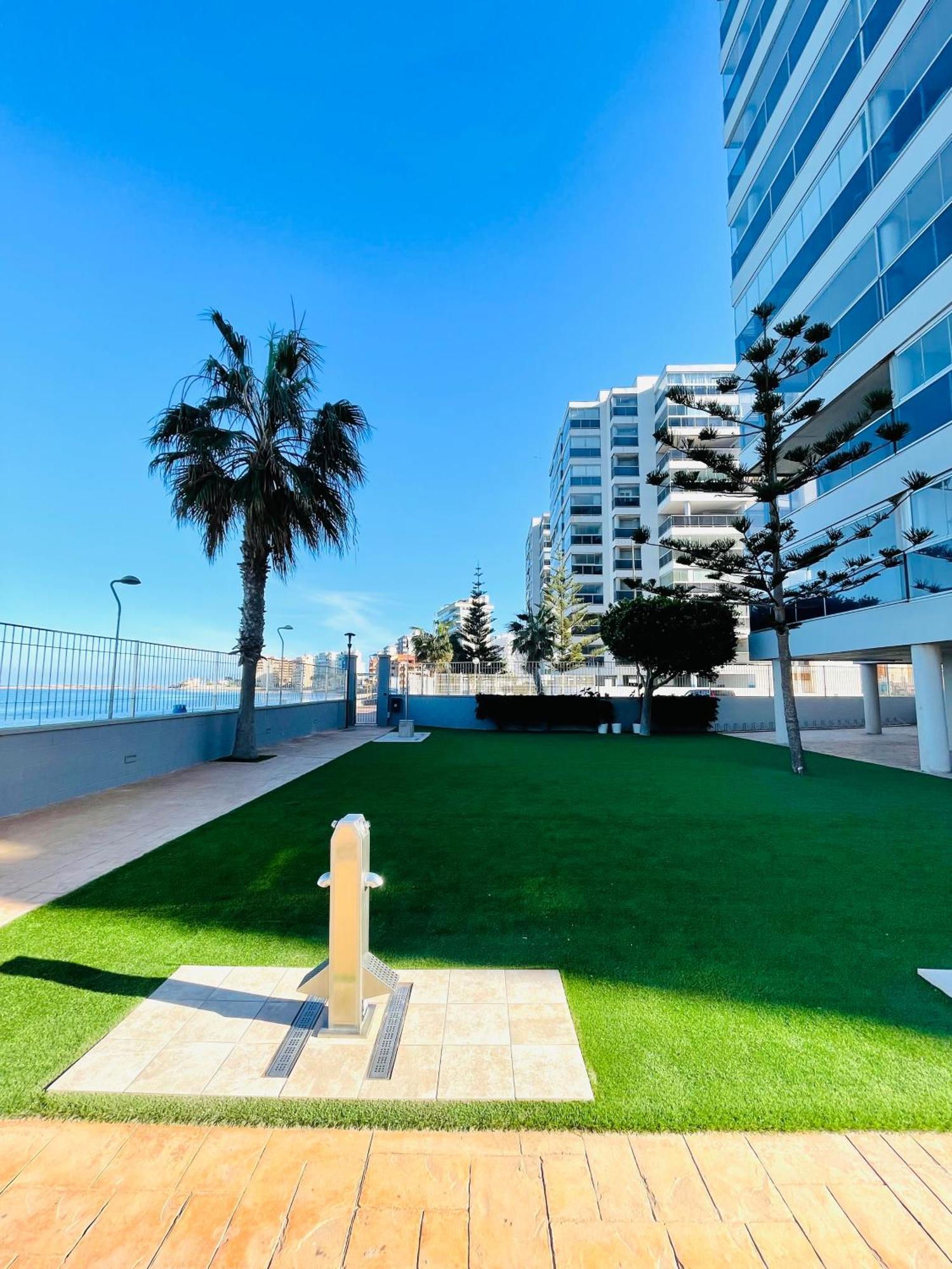 Apartamento En Primera Linea Con Vistas A La Playa Ensenada Del Esparto Del Residencial Vina Del Mar Apartment Ла Манга Дел Мар Менор Екстериор снимка